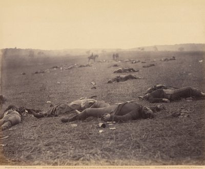A Harvest of Death by Timothy H. OSullivan